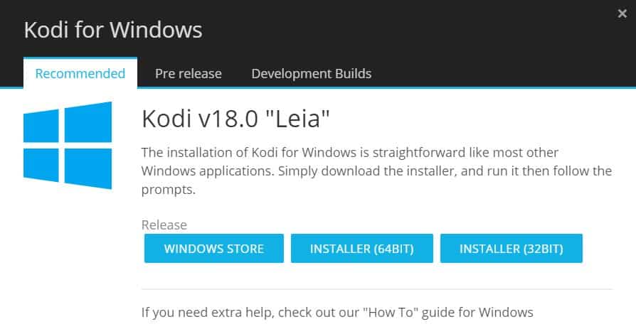 Instale la aplicación de Windows Netflix en Kodi